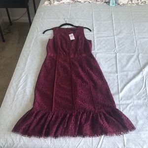 Banana Republic Maroon Dress Size 4